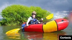 Foto de Karen Colclough, tomada de su página de Facebook. Karen apareció muerta en una playa de Nicaragua.