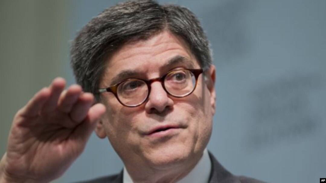 Menteri Keuangan AS Jacob Lew.