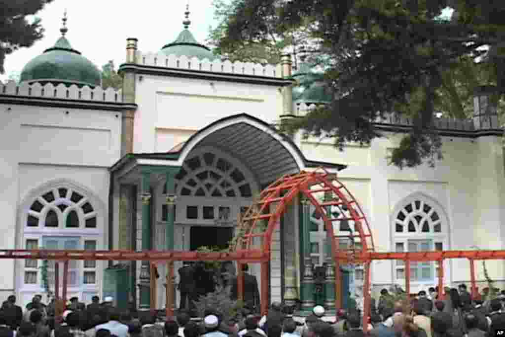 برپایی نماز عید فطر در کابل با شرکت رئیس جمهور افغانستان