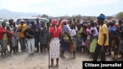 Mucubal minority in south of Angola