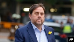 Tsohon Mataimakin Shugaban Catalonia Oriol Junqueras