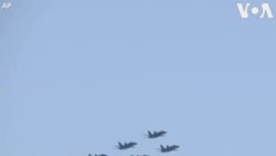 Թեքսասի օդուժը երկինք է բարձրացել՝ ողջունելով առաջնագծում վիրուսի դեմ պայքարողներին