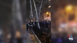 خیابان شریعتی تهران به سمت تجریش، در تسخیر مردم