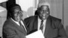 URobert Mugabe loJoshua Nkomo