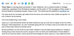 RT’s version of the essay by Tulsa, Oklahoma Police Major Travis Yates.