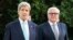 ABD Dışişleri Bakanı John Kerry Almanya Dışişleri Bakanı Frank-Walter Steinmeier ile 
