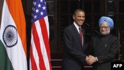 Барак Обама и Монмохан Сингх