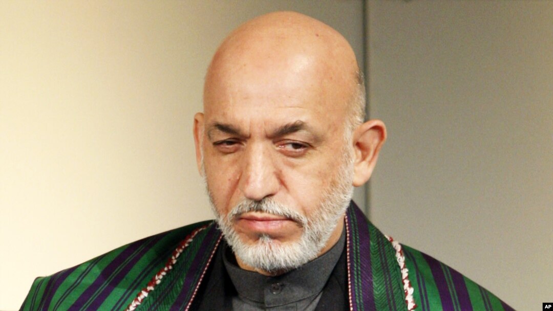 سه‌رۆکی ئه‌فغانسـتان حامید کارزای، (ئه‌رشیفی وێنه‌)