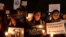 Indian LGBT activists hold placards as they demonstrate against the Supreme Court's reinstatement of Section 377, which bans gay sex in a law dating from India's colonial era, in Bangalore, Jan. 28, 2014.