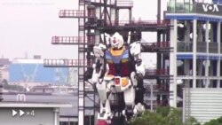 Giant 18-Meter Tall Robot Comes to Life in Japan