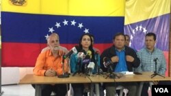 Los líderes de la oposición invitan a la población venezolana a una marcha que se llevará a cabo el 23 de enero y de la cual se conocerán detalles en los próximos días.