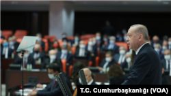 Erdoğan TBMM'nin açılışında Genel Kurul'a hitap etti