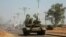 A military tank is seen in Juba. South Sudan's former deputy minister of defense says intervention by the international community to restore peace in the capital. (Courtesy photo)