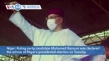 VOA60 Africa - Mohamed Bazoum Declared Winner of Niger’s Presidential Run-off