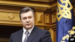 Ukrainian President Viktor Yanukovich (file photo)