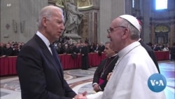 Biden Says Pope Supports His Holy Communion Rights