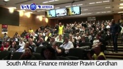 VOA60 Africa - S. Africa raises taxes, cuts government spending to tackle the country’s economy crisis