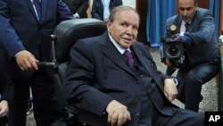 Le président Abdelaziz Bouteflika de l'Algérie, 4 mai 2017.