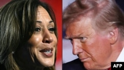 Kamala Haris i Donald Tramp (Foto: Brendan SMIALOWSKI and Ian Maule/AFP)