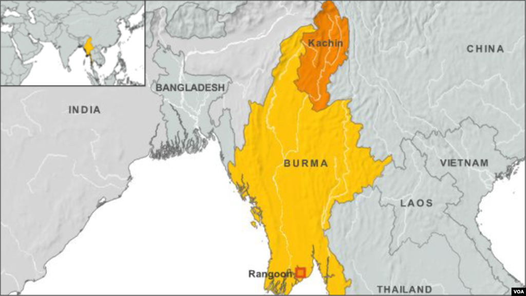 Kachin region of Burma