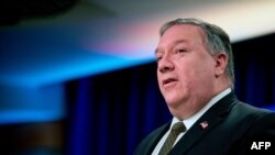 El secretario de Estado de EE.UU., Mike Pompeo, divulgó una declaración como motivo del Día Mundial de los Refugiados, el sábado, 20 de junio de 2020.