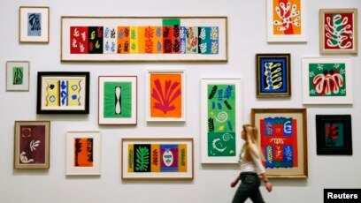 マティス Henri Matisse The Cut-Outs MoMA 額装 MOMA Hails Henri Matisse With 'Cut-Outs' Exhibition