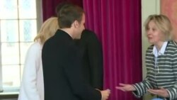 Elections européennes : Emmanuel Macron vote au Touquet