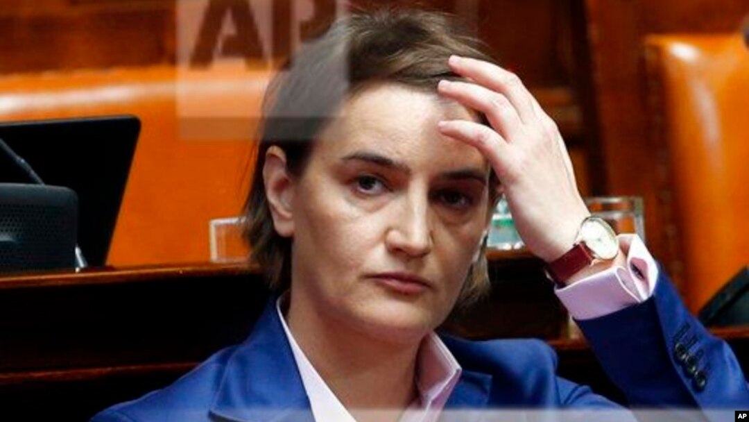 Predsednica Vlade Srbije Ana Brnabić 