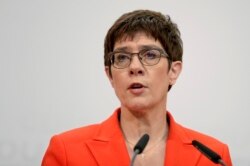 Menteri Pertahanan Jerman, Annegret Kramp-Karrenbauer (foto: dok)