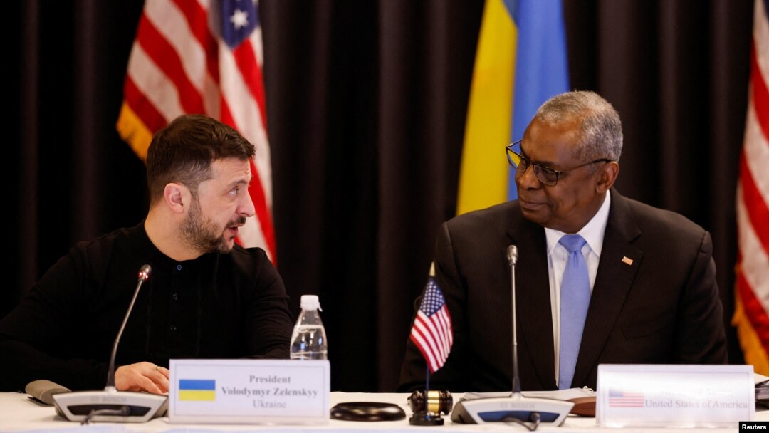 Состанок на контакт групата за одбрана на Украина во воздухопловната база Рамштајн