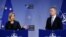 AB Dış İlişkiler ve Güvenlik Yüksek Temsilcisi Federica Mogherini (solda) ve NATO Genel Sekreteri Jens Stoltenberg (arşiv)