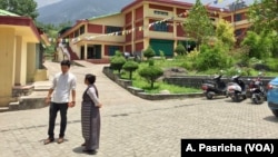 The Tibetan Reception Center in Dharamshala was built as a transit home for Tibetans who used to cross over from China but their number has dwindled sharply. 