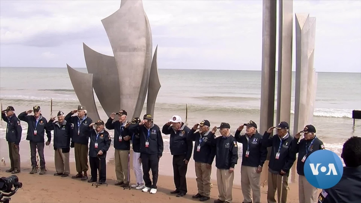 D-Day Veterans Return to Omaha Beach 75 Years Later