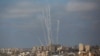 Hình ảnh rocket phóng đi từ Dải Gaza năm 2021. [Ảnh minh họa]