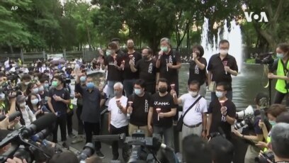 悼念六四亡靈“有罪” 香港法庭判多人入獄 李卓人、黎智英被判最重