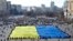 Учасники мітингу в Харкові на підтримку цілісності України 