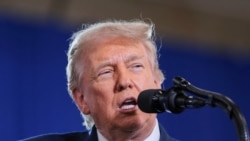 U.S. President Trump visits Suffern, New York
