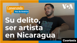 El artista nicaragüense “Vink” reflexiona sobre su pasado, presente y futuro lejos de las cárceles de Daniel Ortega