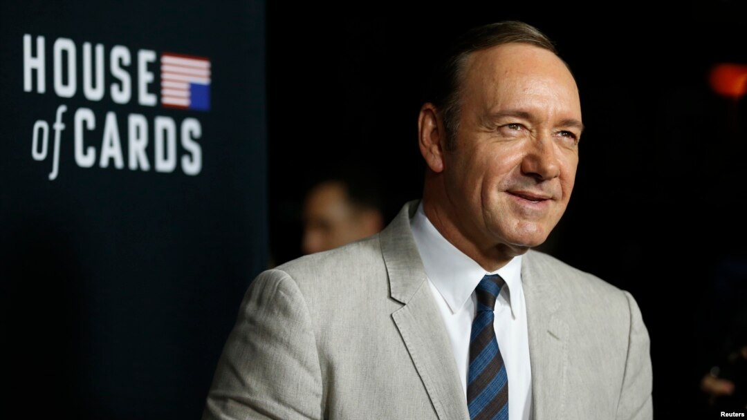 Aktor Kevin Spacey yang bermain sebagai presiden AS dalam serial Netflix "House of Cards." (Reuters/Mario Anzuoni)