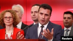 Perdana Menteri Macedonia, Zoran Zaev di Skopje, Macedonia, 12 Juni 2018. (Foto: dok).