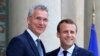 Макрон и Столтенберг обсуждают в Париже тему «смерти мозга» НАТО