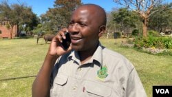 VaTinashe Farawo, mutauriri weZimbabwe Parks and Wildlife Management Authority,