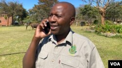 Mutauriri weZimbabwe Parks and Wildlife Management Authority, VaTinashe Farawo.