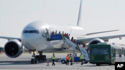 Un avion à l'aéroport d'Istanbul, le 7 septembre 2011