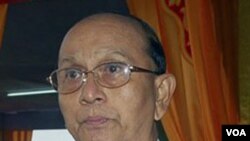 Perdana Menteri Burma Thein Sein yang akan menjabat presiden setelah pelantikan.