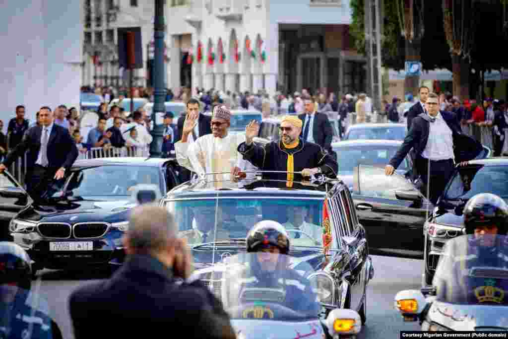 Ziyarar Shugaba Muhammadu Buhari a Morocco