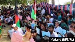 Afghanistan- Protest against Burma in Kandahar- 9-9-2017