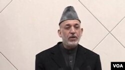 Presiden Karzai menyerukan ketenangan dalam pidato di televisi dengan makin maraknya protes anti pembakaran al-Quran di Afghanistan (26/2).