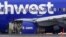 Emergency personnel in Philadelphia monitor the damaged engine of Southwest Airlines Flight 1380, which diverted to the Philadelphia International Airport April 17, 2018, after the airline crew reported damage to one of the aircraft's engines. 