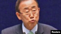 Babban sakataren majalisar dinkin Duniya Ban Ki-moon.